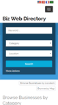 Mobile Screenshot of bizwebdirectory.com